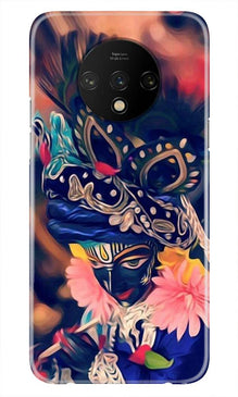 Lord Krishna Mobile Back Case for OnePlus 7T (Design - 16)