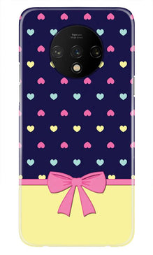 Gift Wrap5 Mobile Back Case for OnePlus 7T (Design - 40)