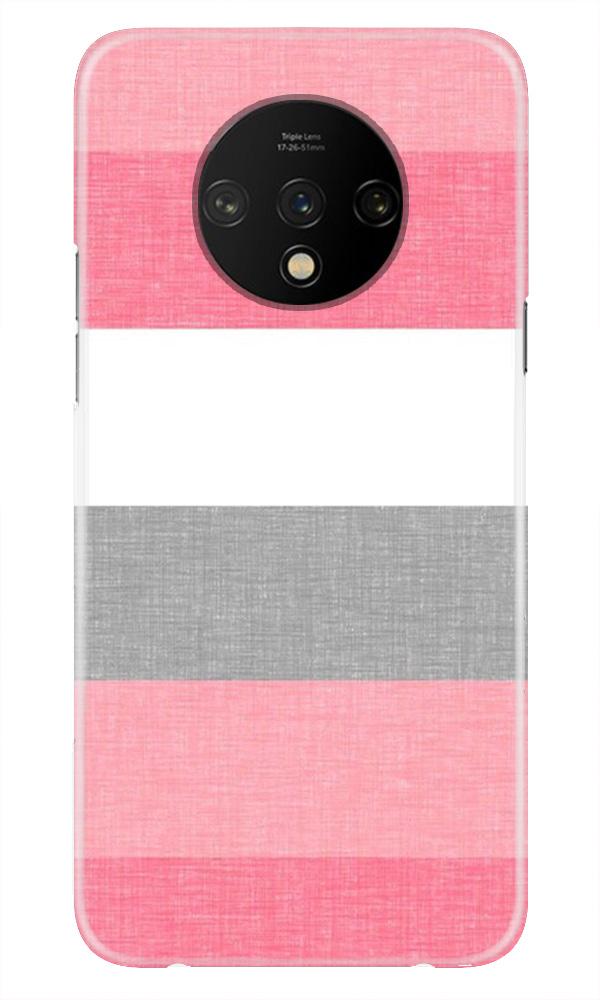 Pink white pattern Case for OnePlus 7T
