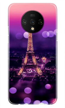 Eiffel Tower Mobile Back Case for OnePlus 7T (Design - 86)