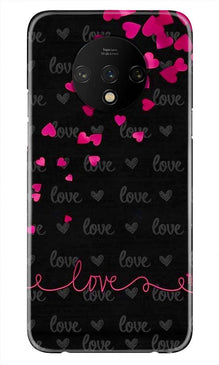 Love in Air Mobile Back Case for OnePlus 7T (Design - 89)