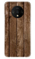 Wooden Look Case for OnePlus 7T  (Design - 112)