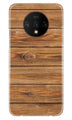 Wooden Look Case for OnePlus 7T  (Design - 113)