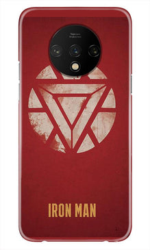 Iron Man Superhero Mobile Back Case for OnePlus 7T  (Design - 115)