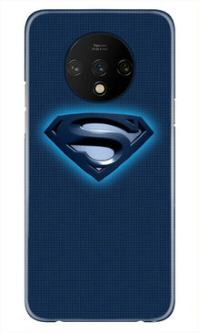 Superman Superhero Mobile Back Case for OnePlus 7T  (Design - 117)