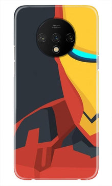 Iron Man Superhero Mobile Back Case for OnePlus 7T  (Design - 120)