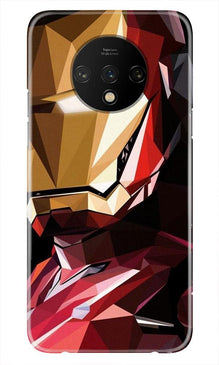 Iron Man Superhero Mobile Back Case for OnePlus 7T  (Design - 122)
