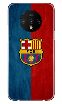 FCB Football Mobile Back Case for OnePlus 7T  (Design - 123)