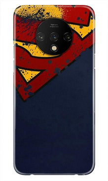 Superman Superhero Mobile Back Case for OnePlus 7T  (Design - 125)