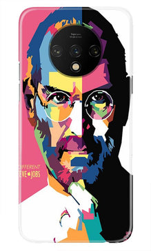 Steve Jobs Mobile Back Case for OnePlus 7T  (Design - 132)