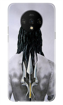 Lord Shiva Mobile Back Case for OnePlus 7T  (Design - 135)