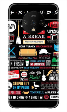 Friends Mobile Back Case for OnePlus 7T  (Design - 145)