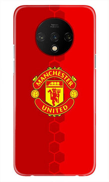Manchester United Mobile Back Case for OnePlus 7T  (Design - 157)