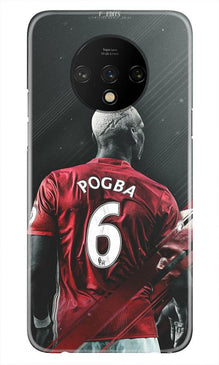 Pogba Mobile Back Case for OnePlus 7T  (Design - 167)
