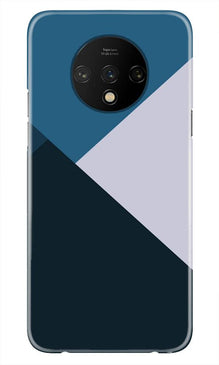 Blue Shades Mobile Back Case for OnePlus 7T (Design - 188)