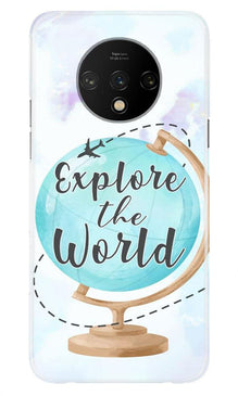 Explore the World Mobile Back Case for OnePlus 7T (Design - 207)