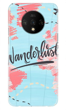 Wonderlust Travel Mobile Back Case for OnePlus 7T (Design - 223)