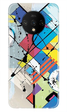 Modern Art Mobile Back Case for OnePlus 7T (Design - 235)