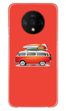 Travel Bus Mobile Back Case for OnePlus 7T (Design - 258)