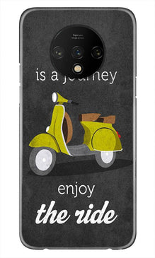 Life is a Journey Mobile Back Case for OnePlus 7T (Design - 261)