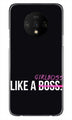 Like a Girl Boss Case for OnePlus 7T (Design No. 265)