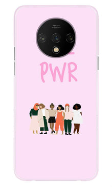 Girl Power Mobile Back Case for OnePlus 7T (Design - 267)