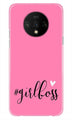 Girl Boss Pink Case for OnePlus 7T (Design No. 269)