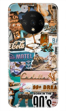 Vintage Design Mobile Back Case for OnePlus 7T (Design - 284)