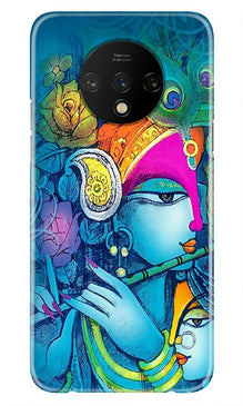 Radha Krishna Mobile Back Case for OnePlus 7T (Design - 288)