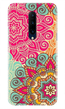 Rangoli art2 Mobile Back Case for OnePlus 7T pro (Design - 29)