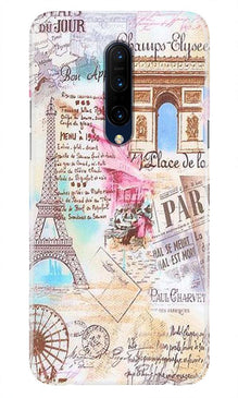 Paris Eiftel Tower Mobile Back Case for OnePlus 7T pro (Design - 54)