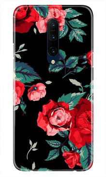 Red Rose2 Mobile Back Case for OnePlus 7T pro (Design - 81)