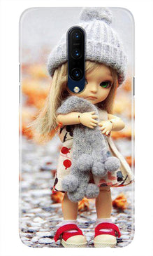 Cute Doll Mobile Back Case for OnePlus 7T pro (Design - 93)