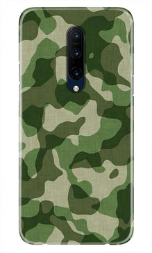 Army Camouflage Mobile Back Case for OnePlus 7T pro  (Design - 106)