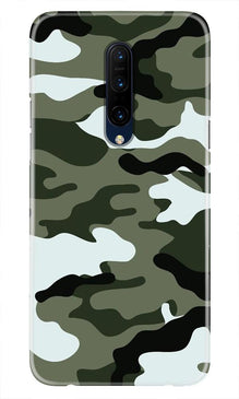 Army Camouflage Mobile Back Case for OnePlus 7T pro  (Design - 108)