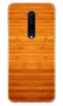Wooden Look Case for OnePlus 7T pro  (Design - 111)