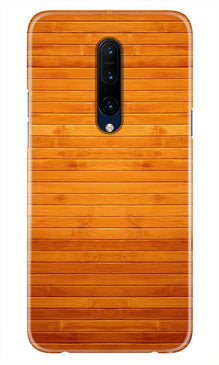 Wooden Look Mobile Back Case for OnePlus 7T pro  (Design - 111)