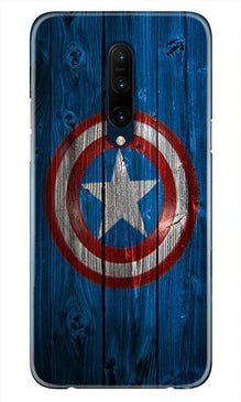Captain America Superhero Mobile Back Case for OnePlus 7T pro  (Design - 118)