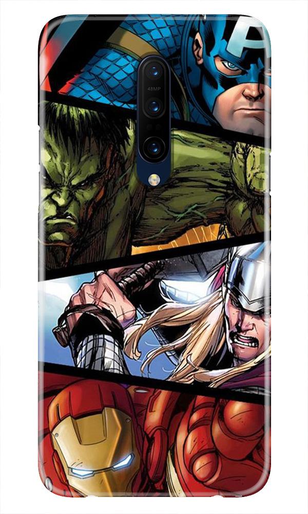 Avengers Superhero Case for OnePlus 7T pro  (Design - 124)