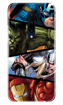 Avengers Superhero Mobile Back Case for OnePlus 7T pro  (Design - 124)