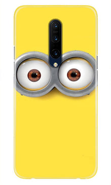 Minions Mobile Back Case for OnePlus 7T pro  (Design - 128)