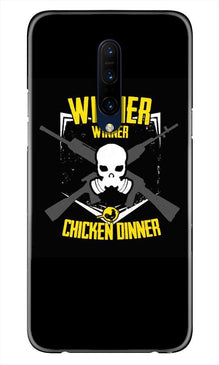 Winner Winner Chicken Dinner Mobile Back Case for OnePlus 7T pro  (Design - 178)