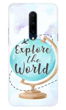 Explore the World Mobile Back Case for OnePlus 7T pro (Design - 207)