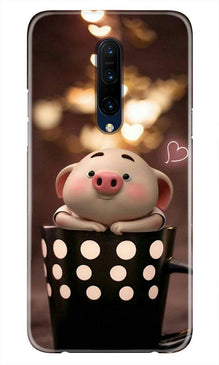 Cute Bunny Mobile Back Case for OnePlus 7T pro (Design - 213)