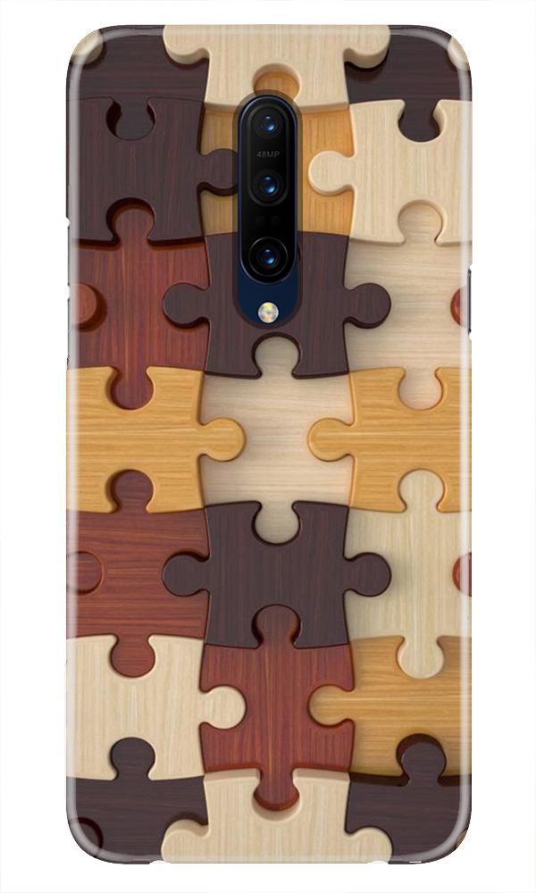 Puzzle Pattern Case for OnePlus 7T pro (Design No. 217)