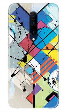 Modern Art Mobile Back Case for OnePlus 7T pro (Design - 235)