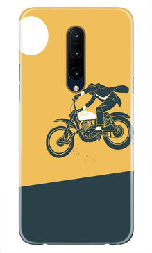 Bike Lovers Mobile Back Case for OnePlus 7T pro (Design - 256)