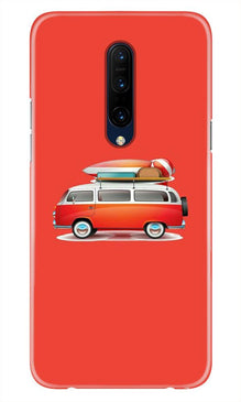 Travel Bus Mobile Back Case for OnePlus 7T pro (Design - 258)