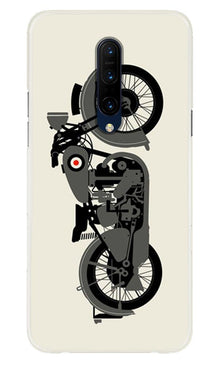 MotorCycle Mobile Back Case for OnePlus 7T pro (Design - 259)