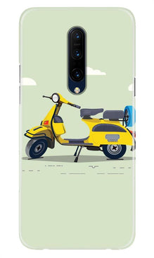 Vintage Scooter Mobile Back Case for OnePlus 7T pro (Design - 260)